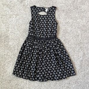 Bar lii bicycle dress | black and white | size M